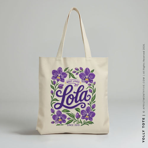 Yolly Lola | Most Loved Lola Tote Bag