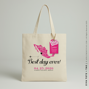 ZIVA | Mexico Best Day Ever Map Tote