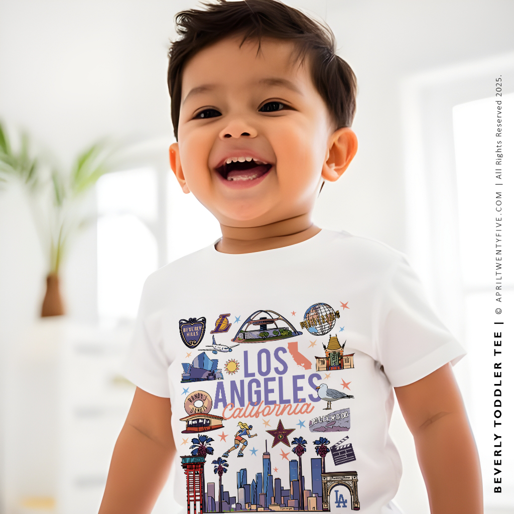 BEVERLY | Los Angeles California Toddler's Graphic T-shirt