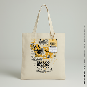 MARCO | Marco Island, Florida Map Tote