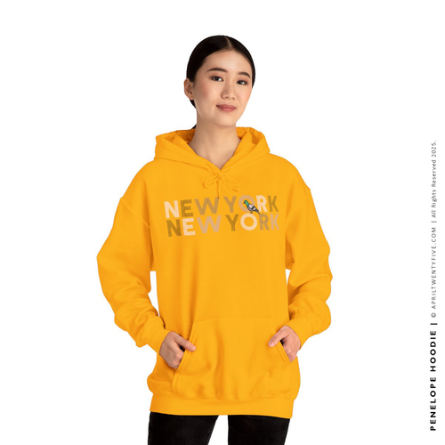 PENELOPE | New York Vibes Women's Hoodie, Street Style Apparel