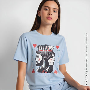 QUEEN | Las Vegas King & Queen Couples Graphic T-shirt