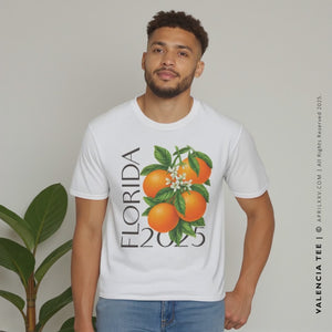 VALENCIA | Florida Orange Men's Graphic T-shirt