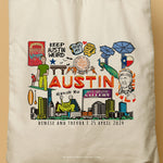 Load image into Gallery viewer, AUSTIN | Austin, Texas Canvas Tote
