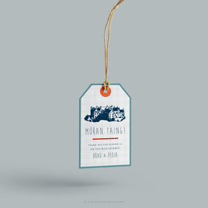 COURTNEY | Scotland Map Canvas Tote