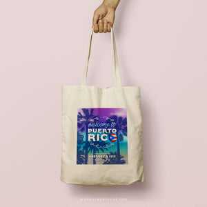 CARISSA | Puerto Rico Canvas Tote