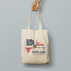 CARITA | Dominican Republic Map Tote