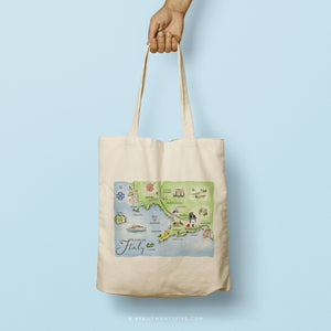 CARLI | Ravello, Italy Canvas Tote