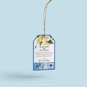 CARLI | Ravello, Italy Canvas Tote