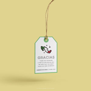 CARMENCITA | Mexican Travel Icons Canvas Tote