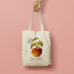 Load image into Gallery viewer, EVA | Apple Orchard Wedding Canvas Tote
