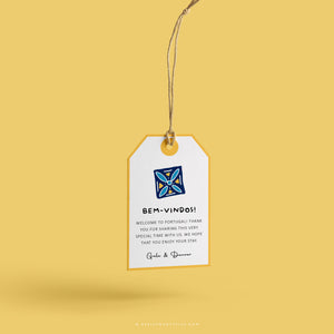 GALE | Portugal Travel Icons Canvas Tote