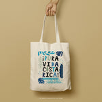 Load image into Gallery viewer, GIANNA | Pura Vida, Costa Rica Canvas Tote
