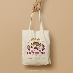 HANNAH | Breckenridge, Colorado Canvas Tote