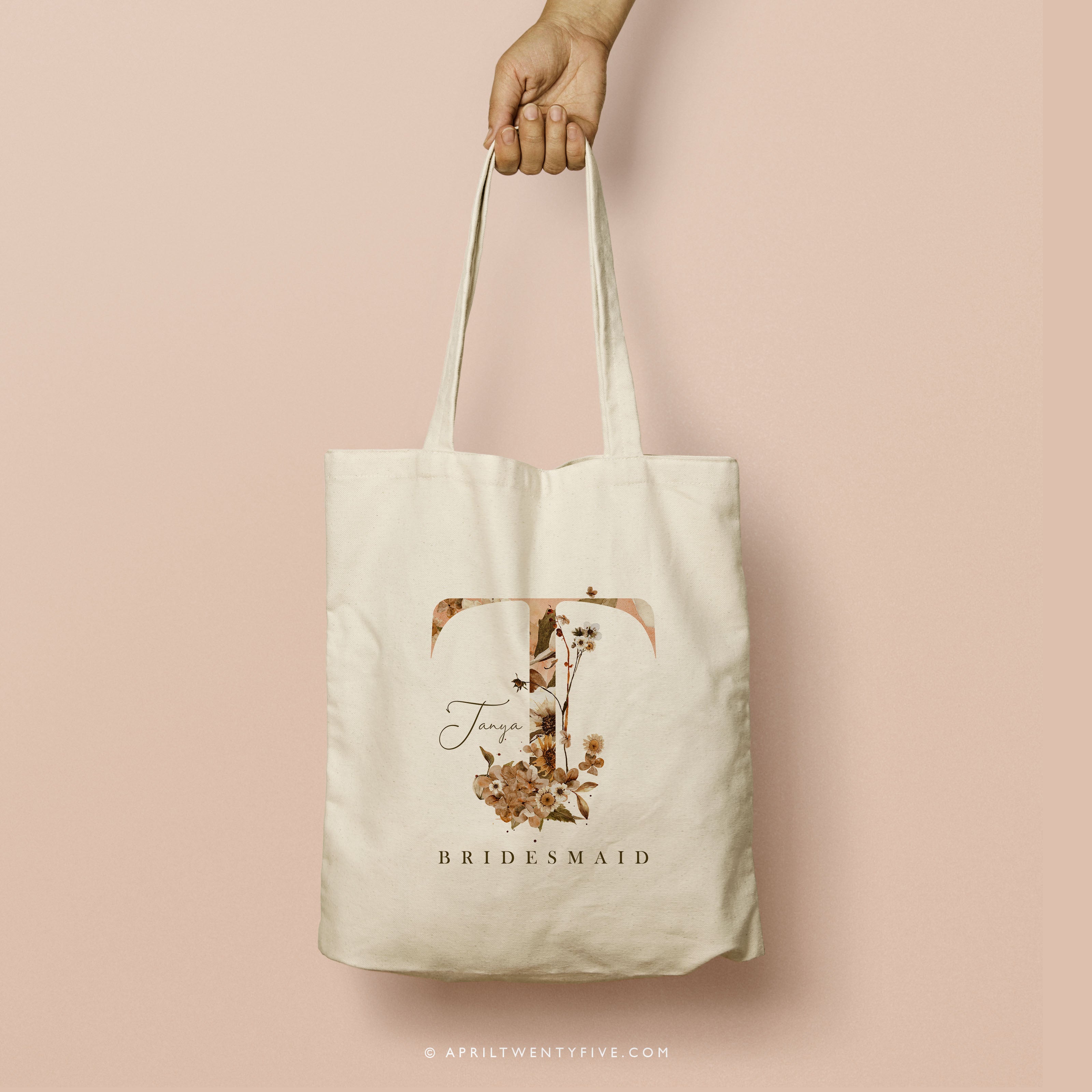 KASSANDRA | Monogram Canvas Tote