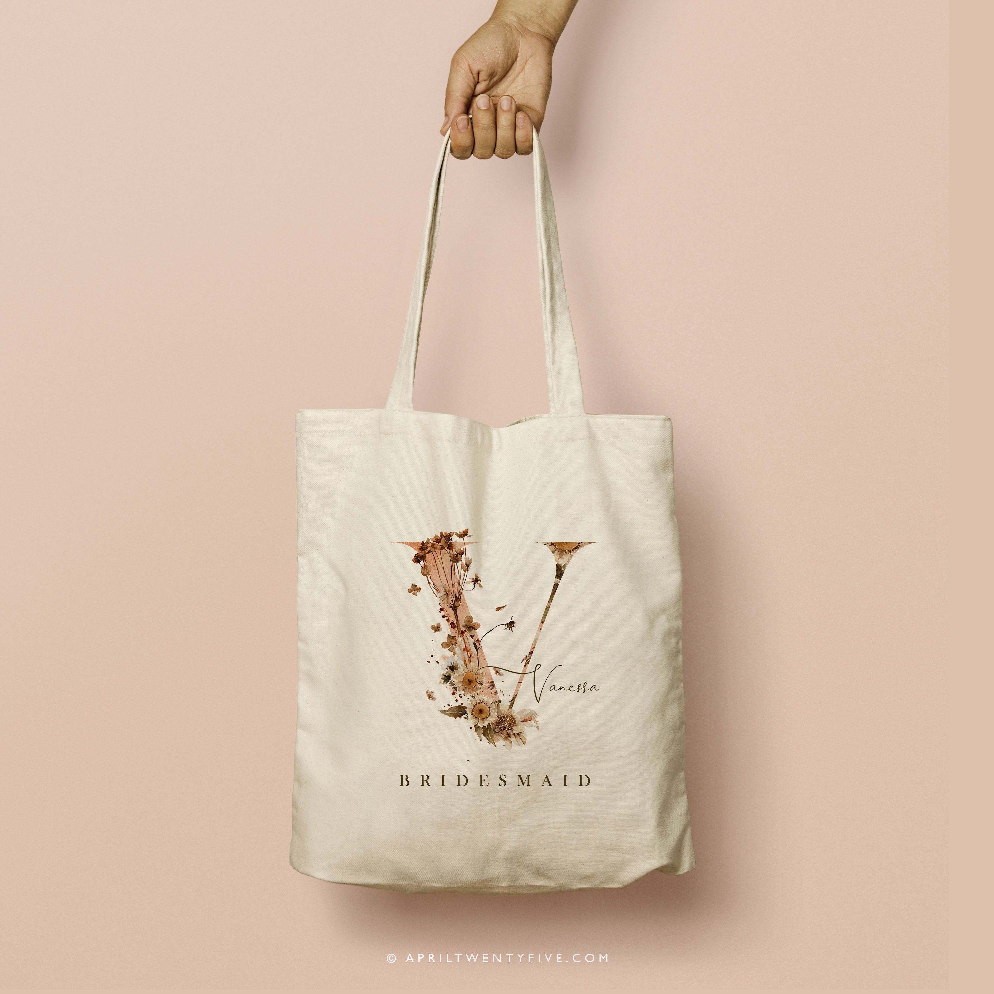 KASSANDRA | Monogram Canvas Tote