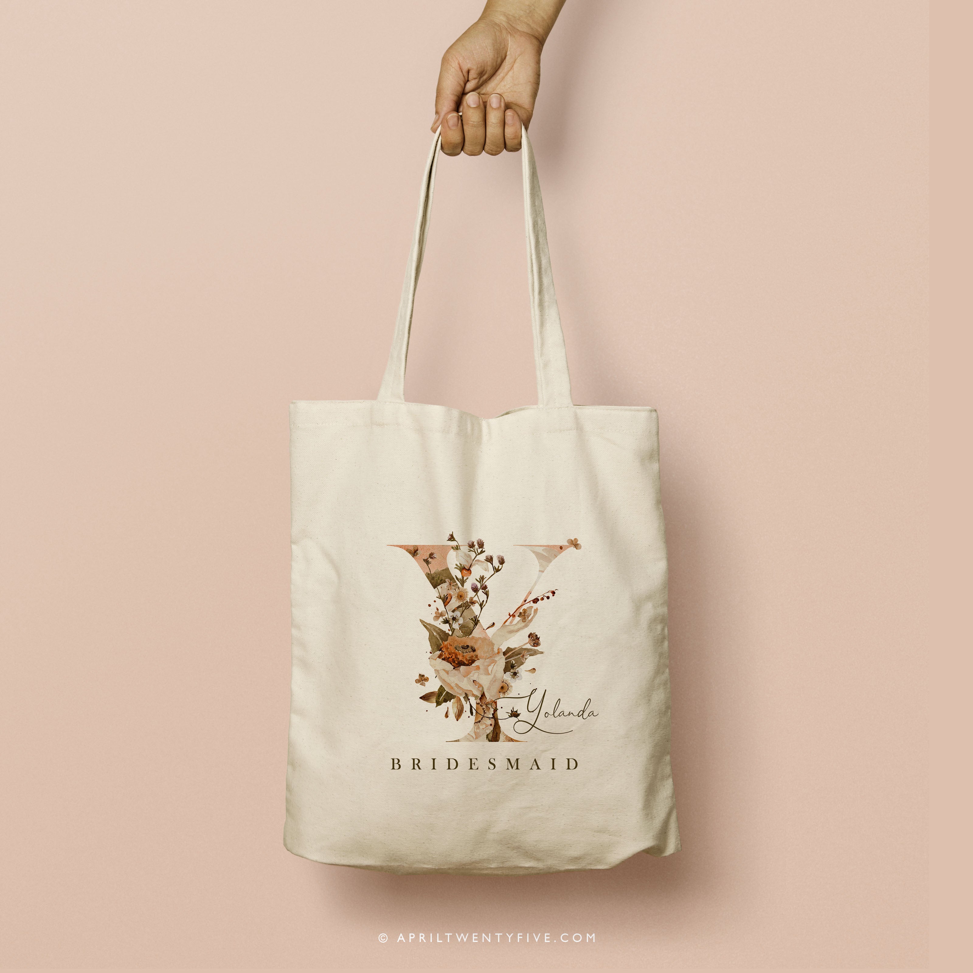 KASSANDRA | Monogram Canvas Tote