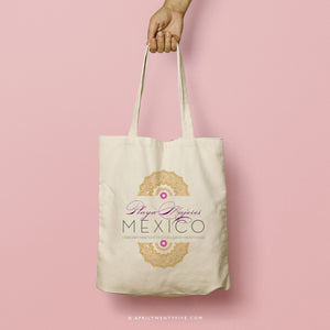 KATHLEEN | Playa Mujeres, Mexico Arabesque Canvas Tote