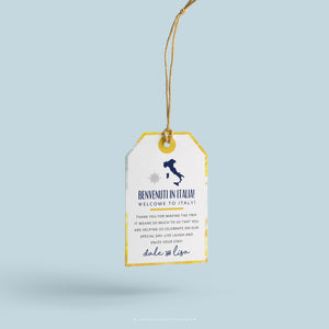 LEIGH | Atrani, Amalfi Coast Italy Watercolor Tote