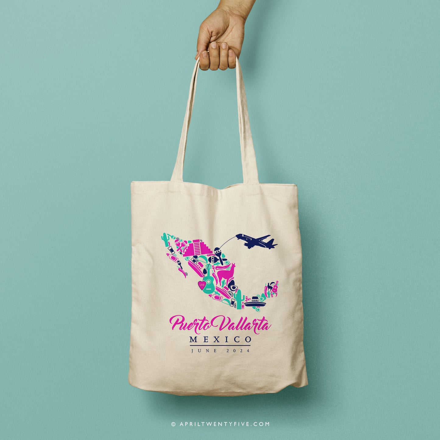 LINDA | Mexican Map Tote