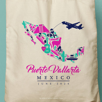 LINDA | Mexican Map Tote