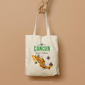 LUCIA | Mexican Map Tote