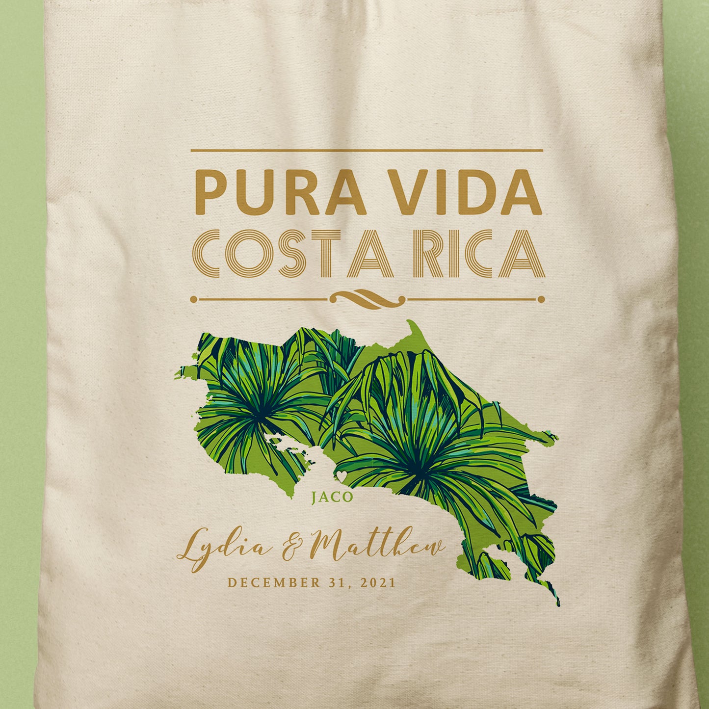 LYDIA | Pura Vida, Costa Rica Tote