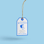 Load image into Gallery viewer, MYKO | Mykonos, Greece Map Tote
