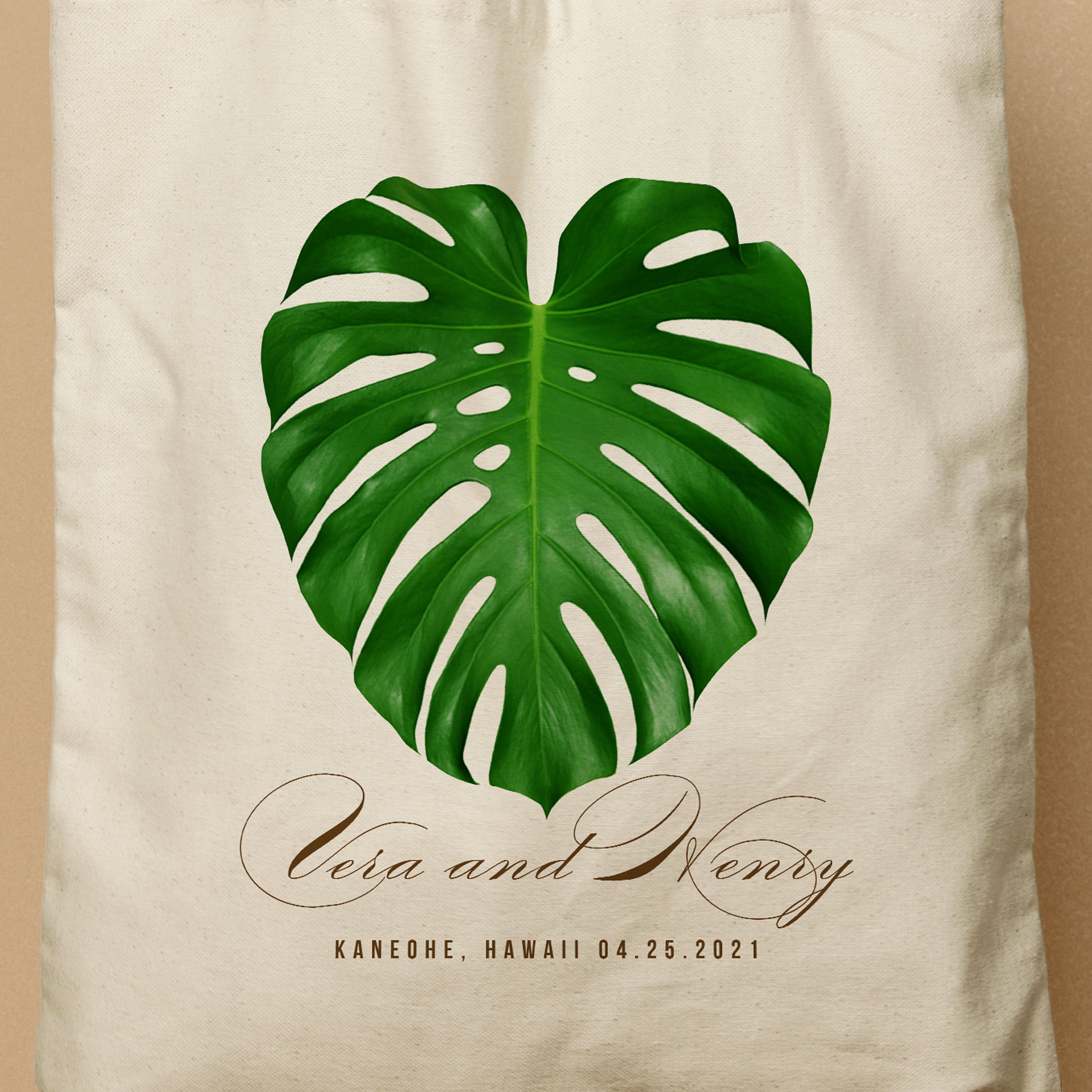 MONSTERA | Monstera Leaf Tote