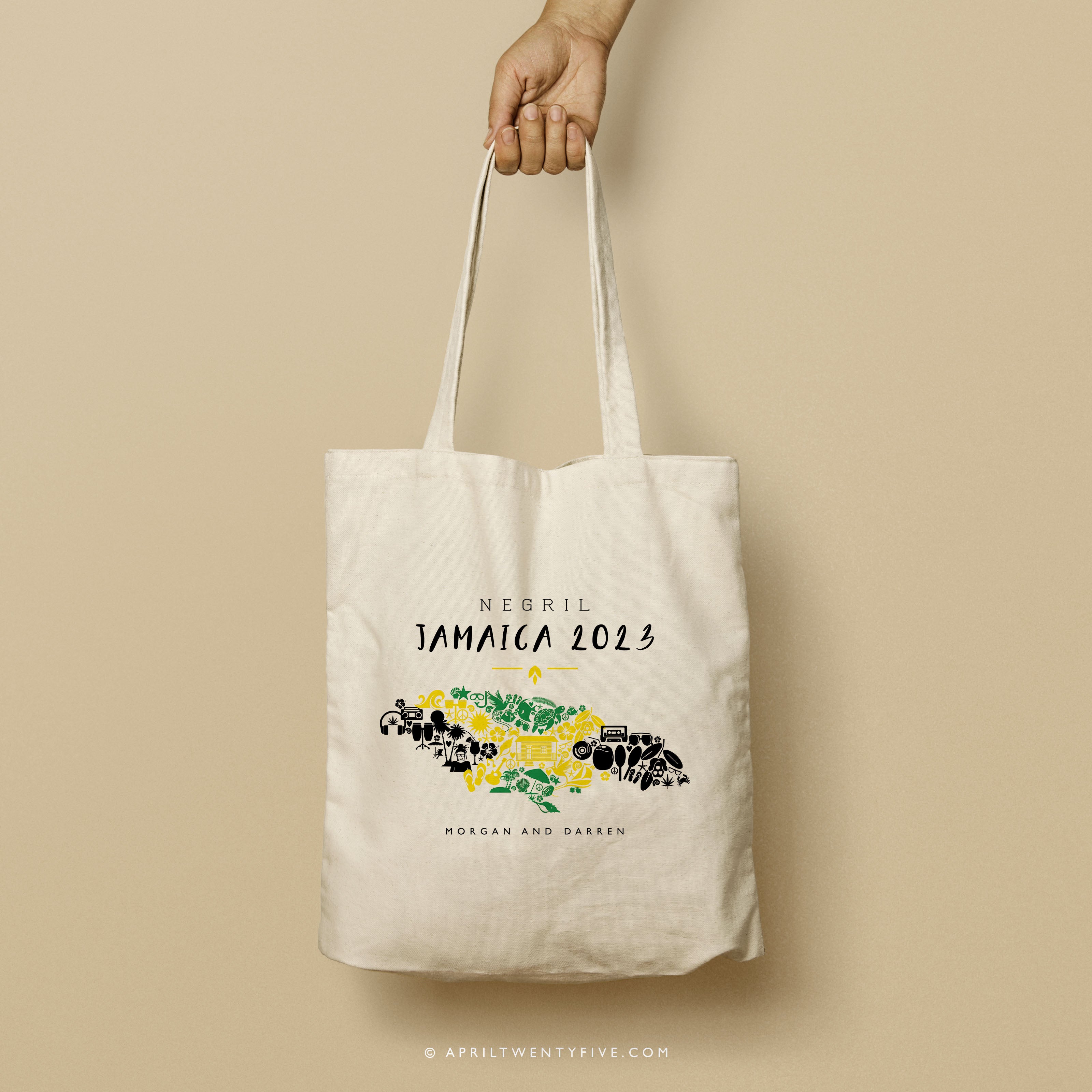 MORGAN | Jamaica Canvas Tote