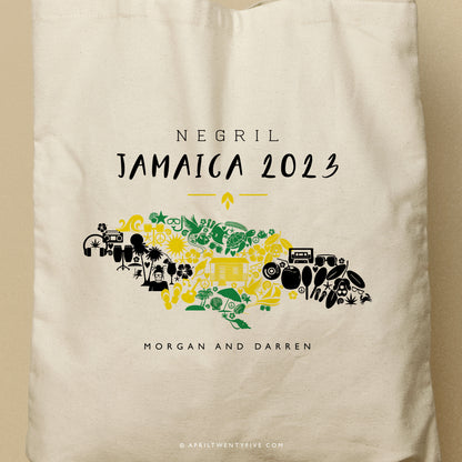 MORGAN | Jamaica Canvas Tote