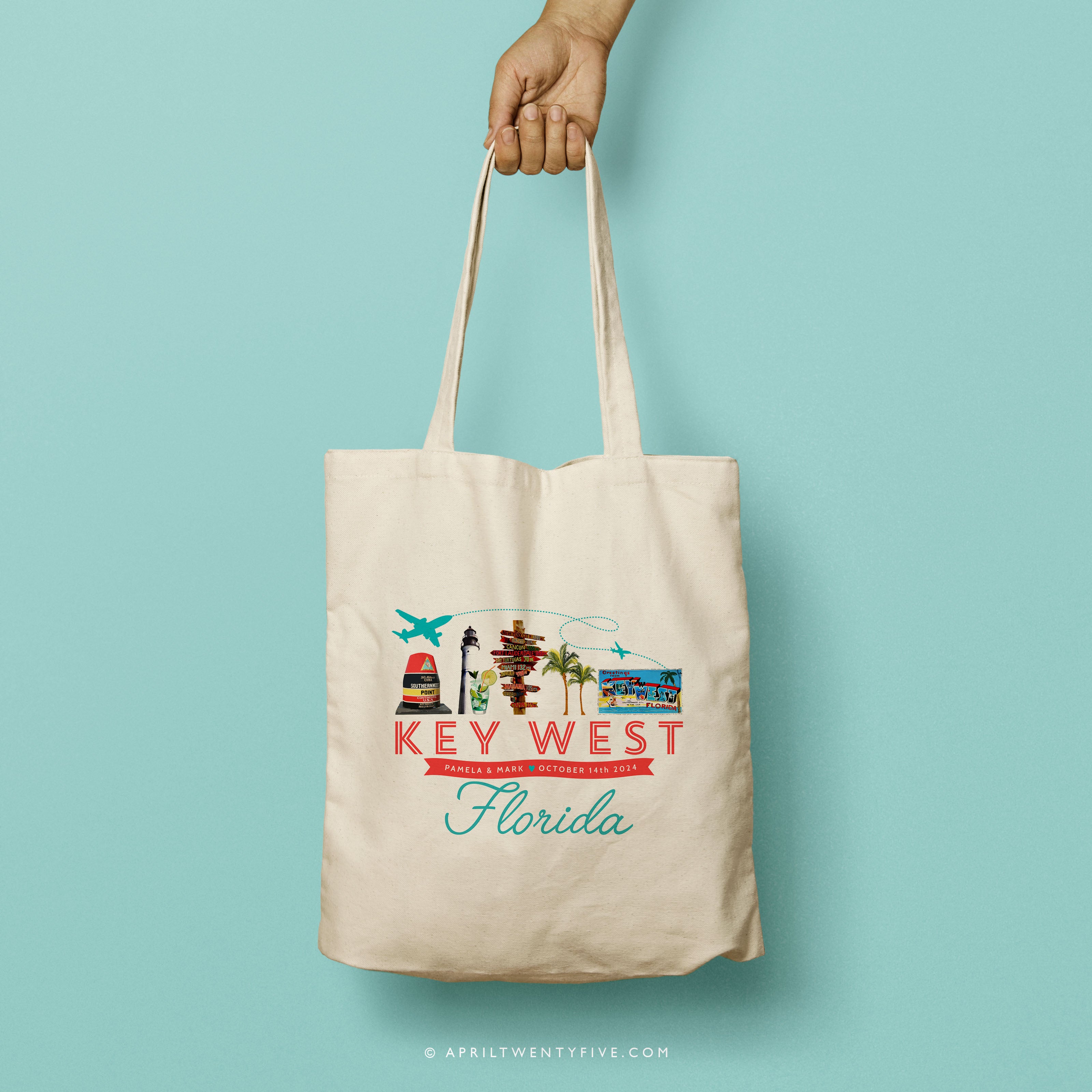 PAMELA | Key West, Florida Tote