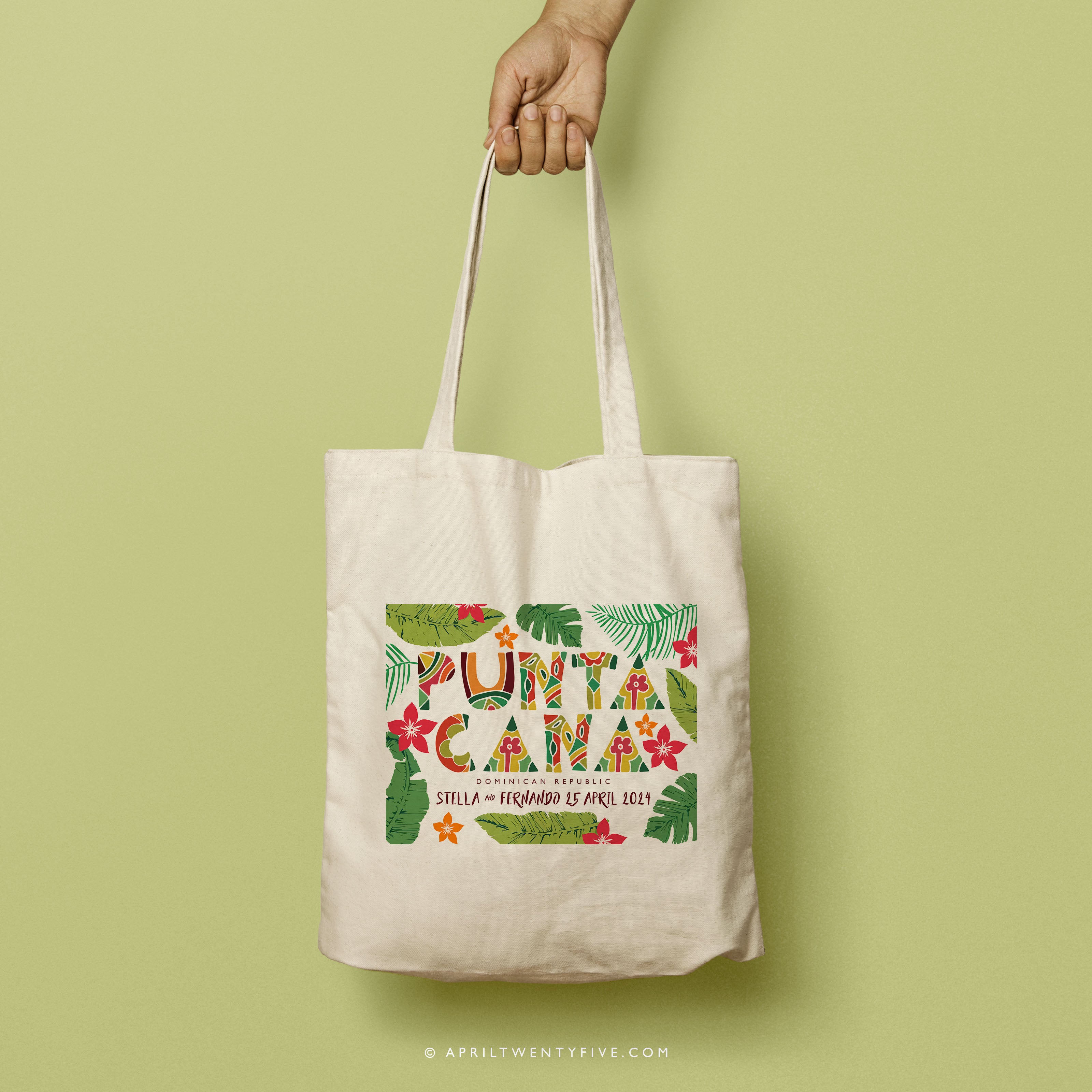 STELLA | Punta Cana, Dominican Republic Canvas Tote