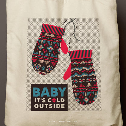RAE | Baby It's Cold Outside Christmas Tote