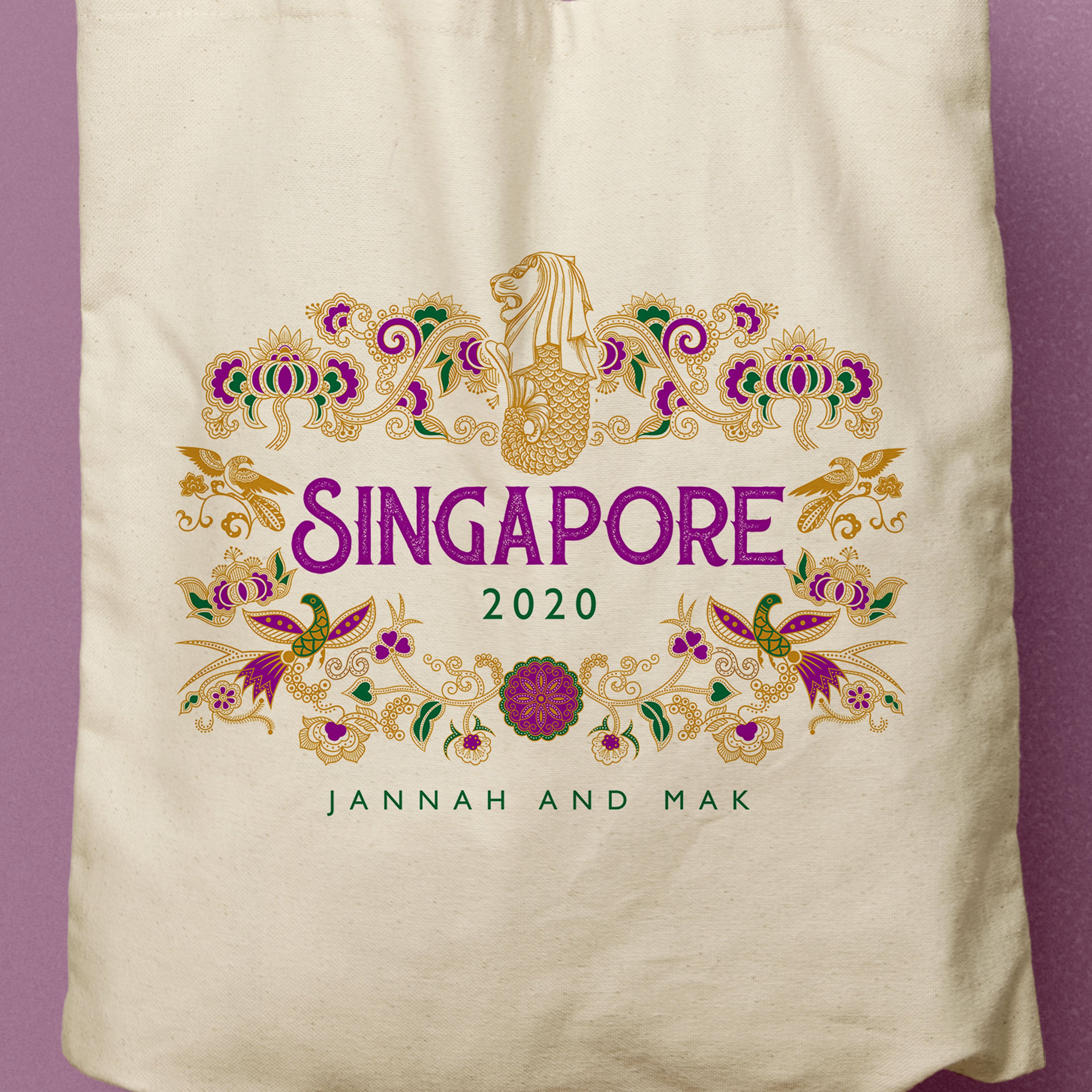 SOFIE | Singapore Merlion Tote