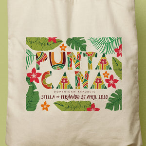 STELLA | Punta Cana, Dominican Republic Canvas Tote