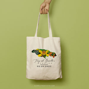 TAVIA | Jamaica Map Tote