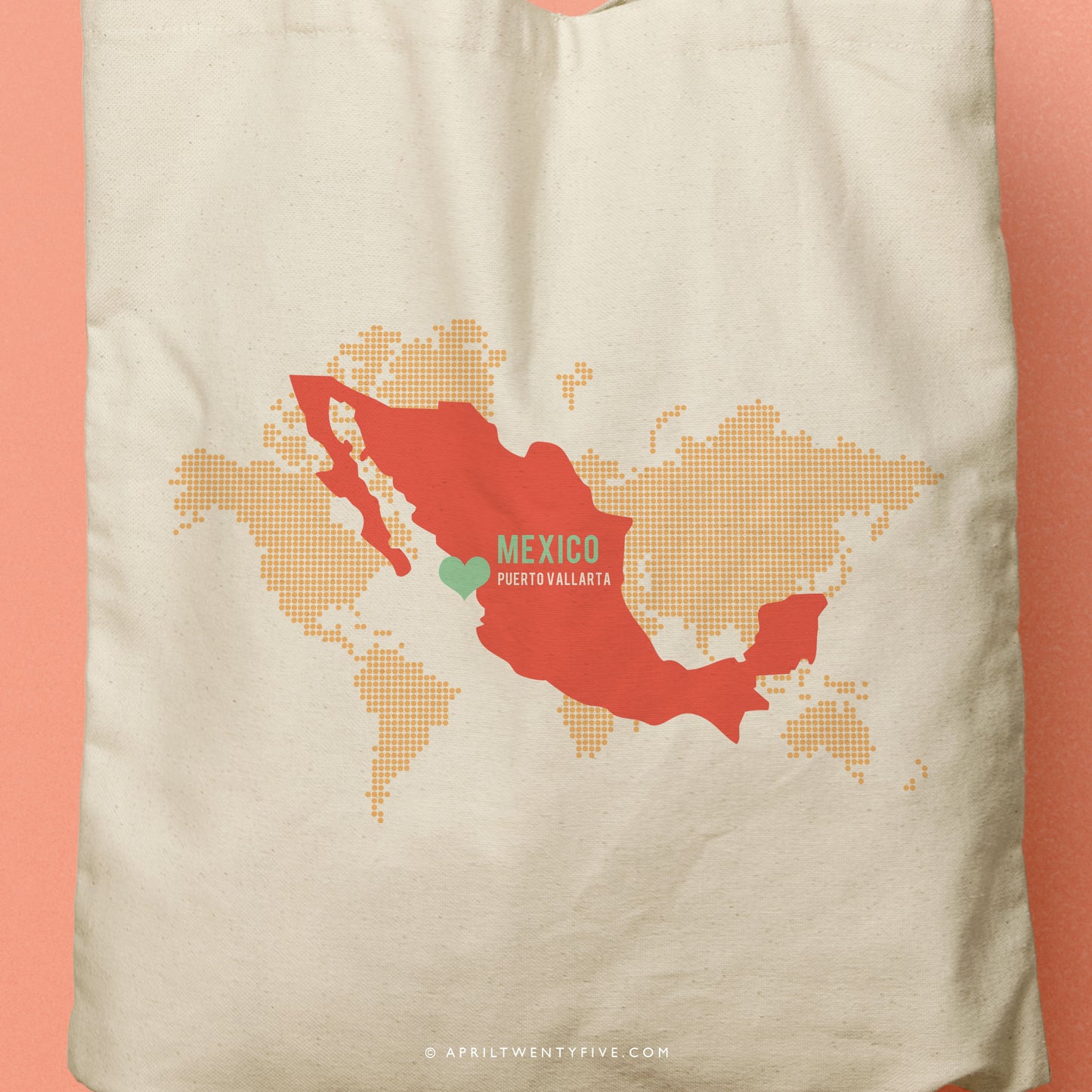 THERESA | Map of Mexico Tote