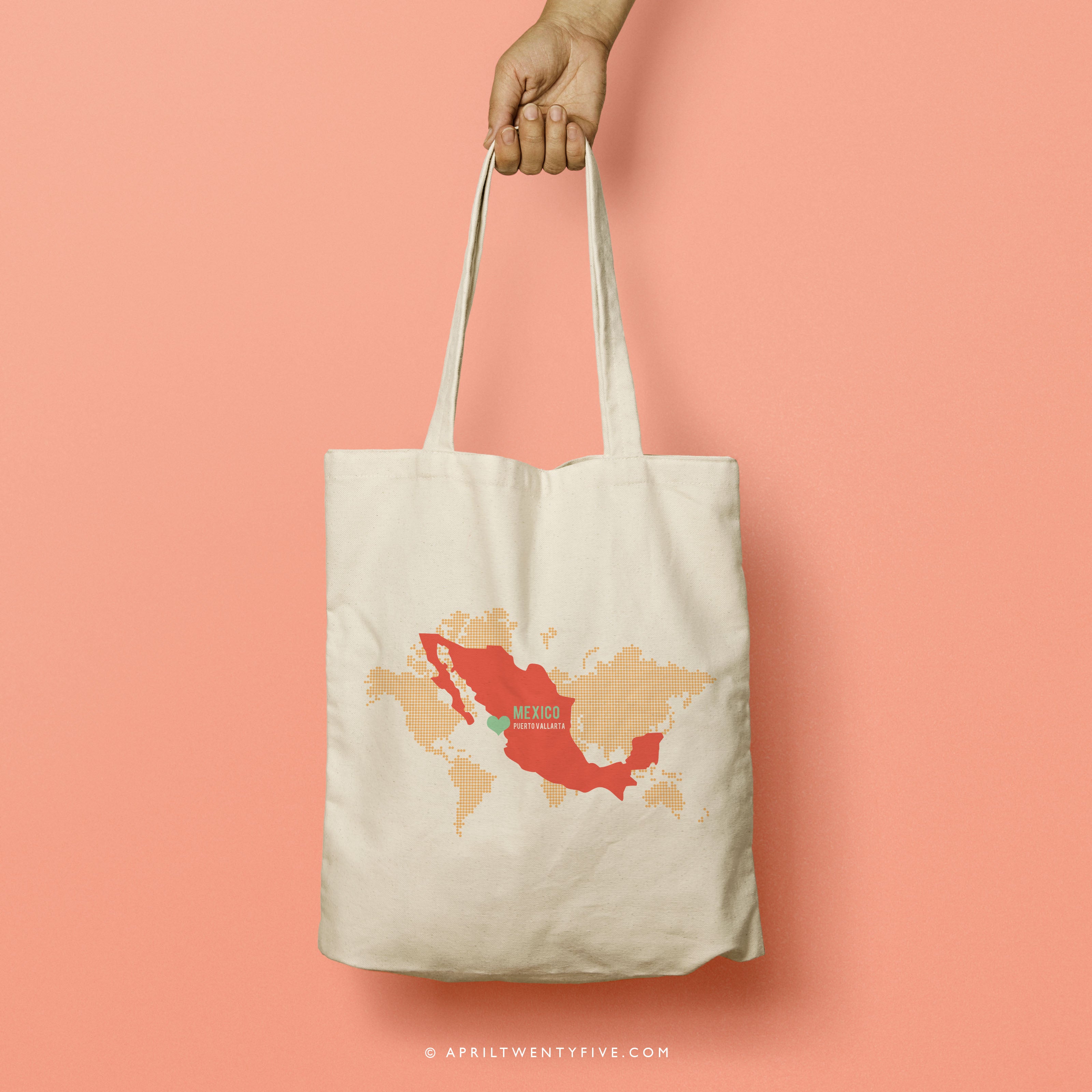 THERESA | Map of Mexico Tote