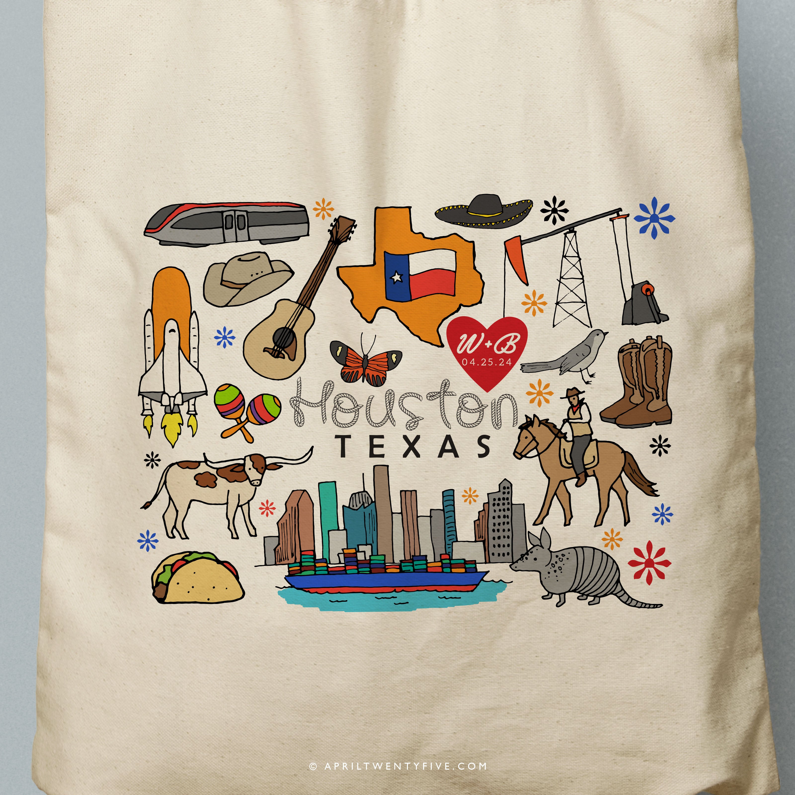 WHITT | Houston, Texas Tote