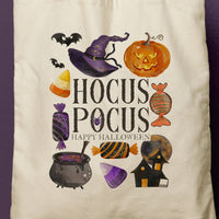 WINNIE | Hocus Pocus Halloween Canvas Tote thumbnail