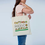 Load image into Gallery viewer, CARMENCITA | Mexican Travel Icons Canvas Tote
