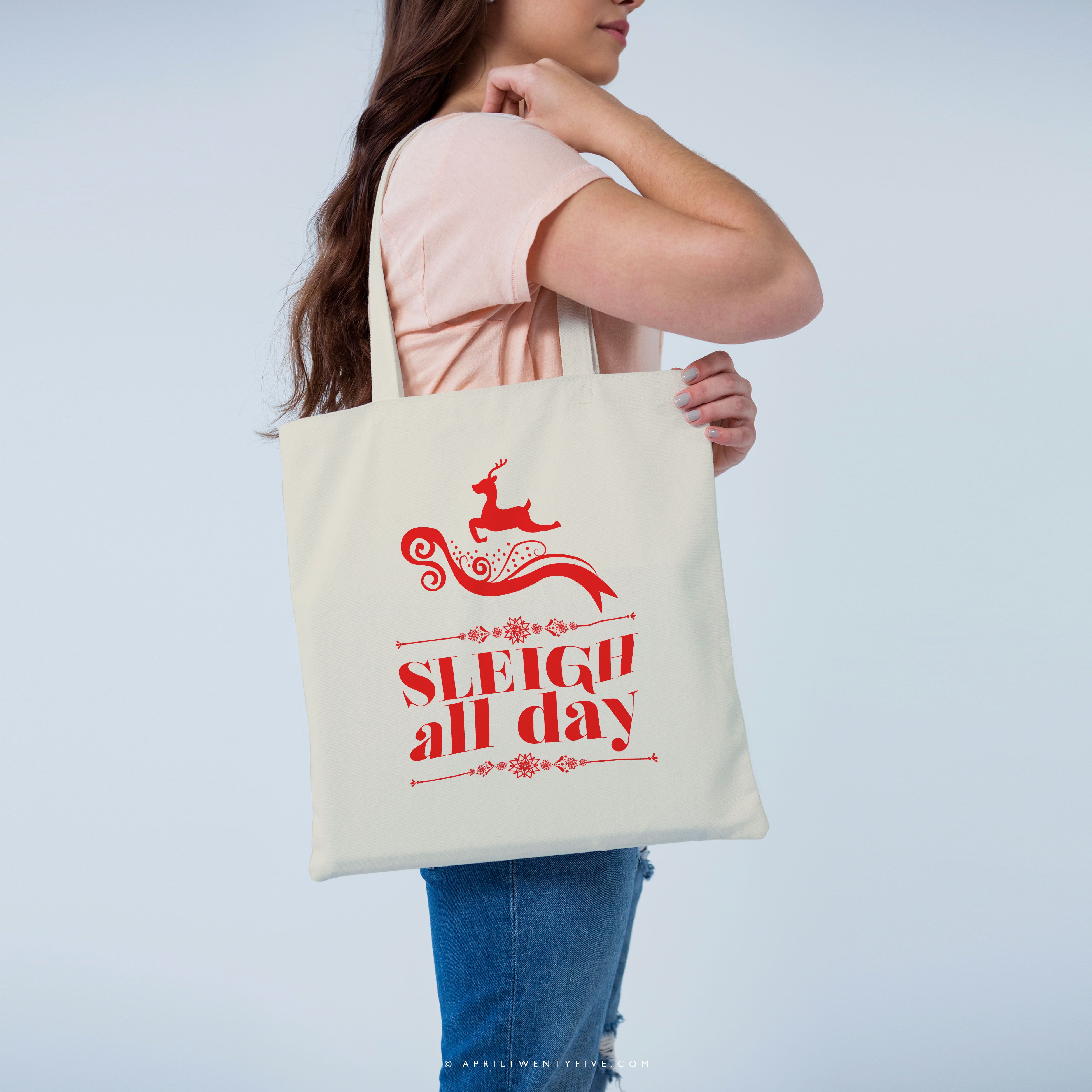 RUDY | Sleigh All Day Christmas Tote