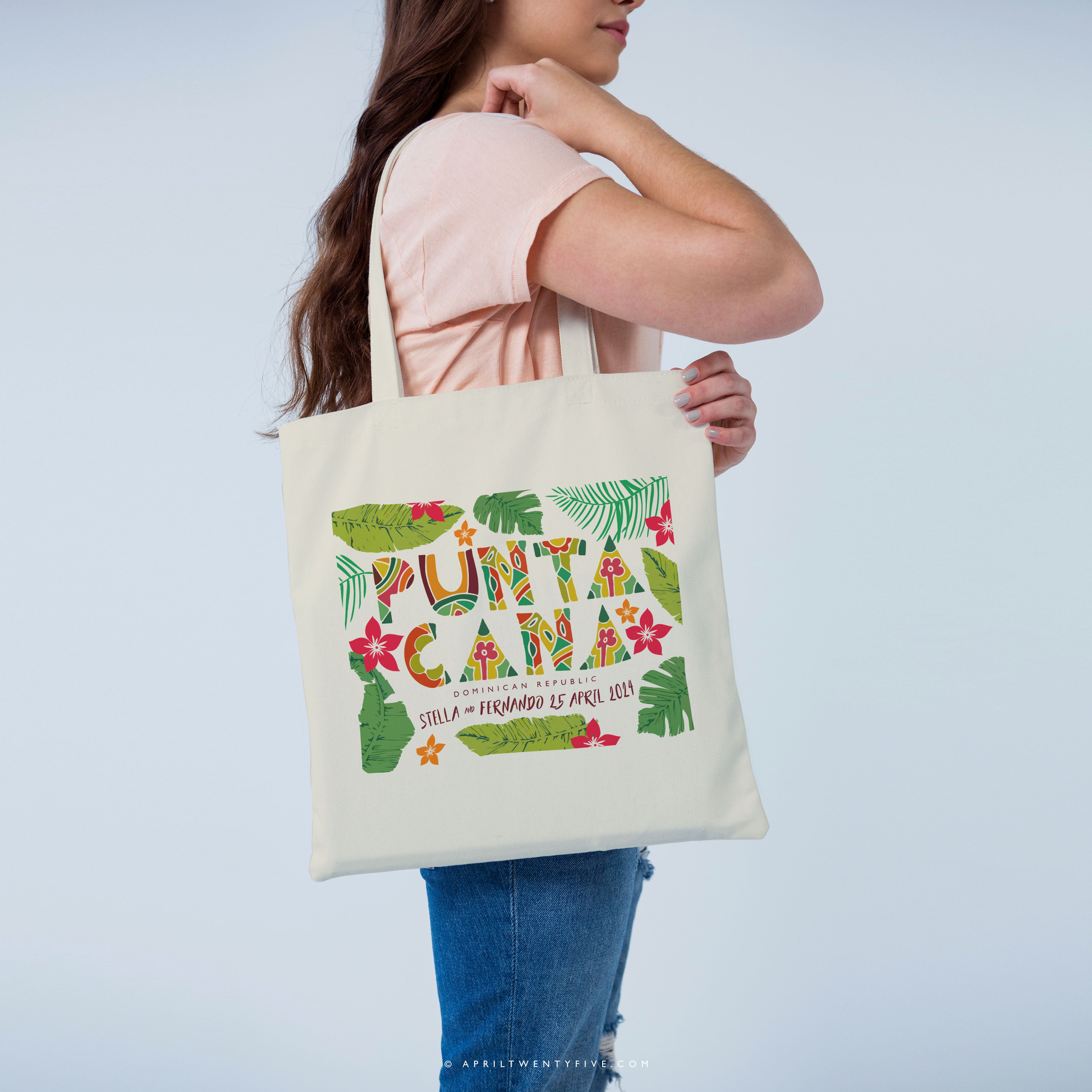 STELLA | Punta Cana, Dominican Republic Canvas Tote