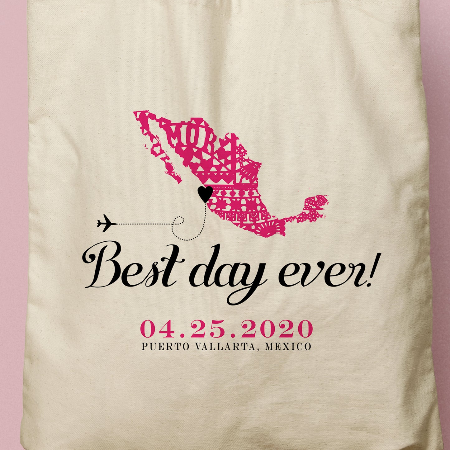 ZIVA | Map of Mexico Best Day Ever Tote